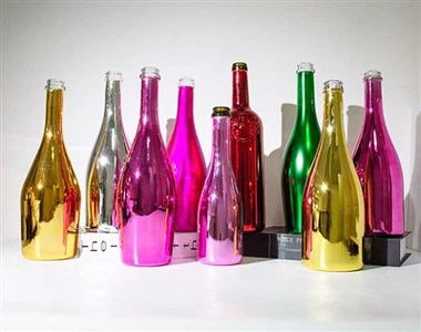 Electroplating Whiskey Bottle