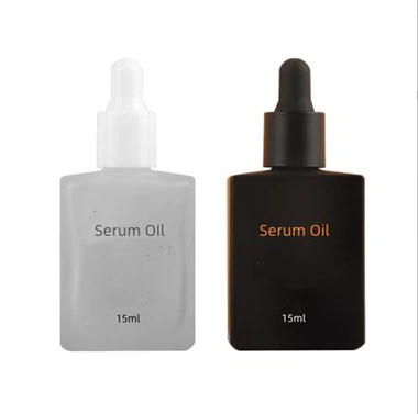 Cosmetic Serum Essential Oil Glass Bottle
