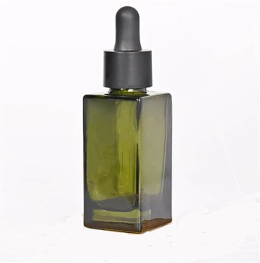 Square Oil Dropper Bottle